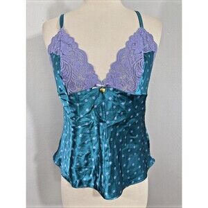 Susan Lucci Slip Top Womens Small Lace Babydoll Fairycore Coquette Y2K‎